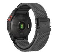 Bracelet Compatible avec Garmin Fenix 8 47mm/7/6/6 Pro/5/5 Plus, 22mm Tissu élastique Sport Nylon Bracelet pour Forerunner 935/945/Instinct 2/Approach S60/S62