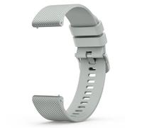 Bracelet Compatible avec Garmin Forerunner 245/Vivoactive 3/645, Venu/Venu SQ/2 Plus, Vivomove HR - 20mm Silicone de Rechange pour Smart Watch (Gris)