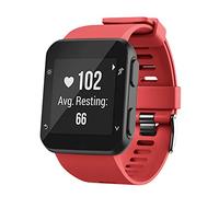 Bracelet Compatible avec Garmin forerunner 35 Réglables Replacement Band pour for Garmin forerunner 35 Wristband Bracelet de montres(Rouge)