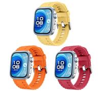 Bracelet Compatible avec Huawei Watch Fit 4/Fit 4 Pro/Fit 3, Bande en Silicone Souple et Respirante pour Huawei Watch Fit 4/Fit 4 Pro/Fit 3, Hommes Femmes