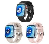 Bracelet Compatible avec Huawei Watch Fit 4/Fit 4 Pro/Fit 3, Bande en Silicone Souple et Respirante pour Huawei Watch Fit 4/Fit 4 Pro/Fit 3, Hommes Femmes