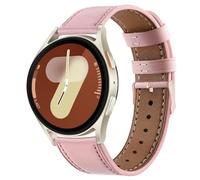 Bracelet Compatible avec Huawei Watch GT 3/GT 2 42mm Cuir Bracelets de Remplacement pour Honor Magic Watc h 2 42mm/Galaxy Watch 7 6 5 44mm 40mm, 20mm Bracelet Fermoir en Or, Rose pêche