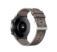 Bracelet Compatible avec Huawei Watch GT 4 46mm/GT3/GT3 Pro 46mm/Watch 4/4 Pro/3/3 Pro/GT 46mm/GT2/GT2 Pro/GT2e, 22mm Bracelet en Cuir de Rechange (GRIS)