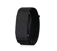 Bracelet compatible avec le traqueur d'activité Garmin Cirqa | Bracelet de sport en nylon, sangle de rechange réglable anti-transpiration, séchage rapide, taille S-M, noir