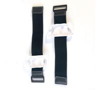 Bracelet compatible avec les jeux de danse Switch comme Zumba Burn It Up et Ring Fit Adventure, amusant et réglable pour les joueurs de tous âges (blanc)