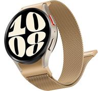 Bracelet Compatible avec Samsung Galaxy Watch 7 6 5 4 Classic Pro Bracelet Magnétique Métal en Acier Inoxydable Milanese Bracelet