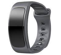 Bracelet compatible avec Samsung Gear Fit 2 Pro, bracelets de sport étanches, bracelet de rechange en silicone, bracelet interchangeable pour Gear Fit 2 Pro SM-R365 / Gear Fit 2 SM-R360, pour homme et