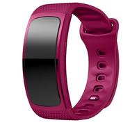 Bracelet compatible avec Samsung Gear Fit 2 Pro, bracelets de sport étanches, bracelet de rechange en silicone, bracelet interchangeable pour Gear Fit 2 Pro SM-R365 / Gear Fit 2 SM-R360, pour homme et