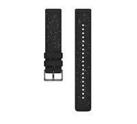 Bracelet compatible montre Polar en FKM noir - fluoroélastomère, mixte