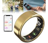 Bracelet connecté avec Bluetooth 5.1, moniteur de fréquence cardiaque, oxygène dans le sang, température corporelle, suivi du sommeil et du sport, compatible avec iOS et Android