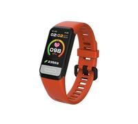 Bracelet Connecté Ecran HD Surveillance Oxygène Sommeil Etanche Longue Autonomie Rouge