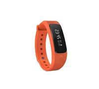 Bracelet Connecté Etanche IP67 Suivi Sportif Cardio Tension Sommeil Notifications Orange
