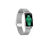 Bracelet Connecté Femme Etanche IP68 Avec Ecran HD Et Moniteur De Santé Argent