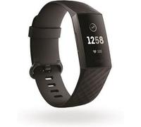 Bracelet connecté Fitbit Charge 3 Aluminium Graphite Noir Taille S et L G