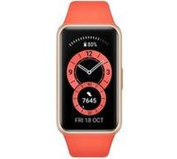 Huawei Band 6 - Or - Tracker d'activités avec bracelet - silicone - lever de soleil ambre - affichage 1.47" - Bluetooth - 18 g