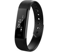 Bracelet Connecté iOs Android Smartwatch Bluetooth Cardio Podomètre Étanche Noir YONIS G