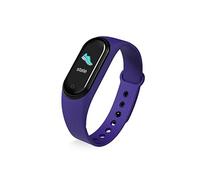 Bracelet Connecté Ip68 Étanche, Appels Bluetooth, Musique, Surveillance Cardiaque Violet Yonis
