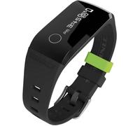 Bracelet connecté - SOEHNLE - Fit Connect 200 - Noir et vert - Anti-éclaboussement - Rechargeable USB