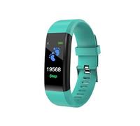Bracelet Connecté Sportif Suivi Fitness Pression Artérielle Sommeil Gps Waterproof Bleu Yonis