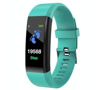 Bracelet Connecté Sportif Suivi Fitness Pression Artérielle Sommeil Gps Waterproof Bleu Yonis