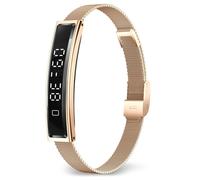 Bracelet connecté tendance sans écran, suivi d'activité et de sommeil 24h/24 et 7j/7, plusieurs modes sportifs, réveil vibrant
