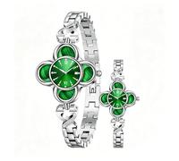 Bracelet Connecté Trèfle à Quatre Feuilles, IP68 Montre Connectée Fitness Tracker avec APP, Surveillance Santé 24h, 170+ Modes Sportifs, Rappel Appels & SMS, Longue Autonomie, Cadeau Femmes et Filles
