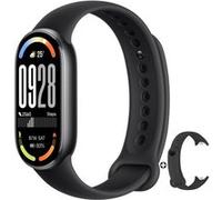 Bracelet connecté XIAOMI Mi Smart Band 10 2025 Écran AMOLED 1.72 Pouces 21 Jours Autonomie Analyse Sportive Étanche 5ATM Suivi Santé Cardiaque SPO₂ Sommeil - Noir