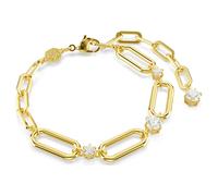 Swarovski Bracelet Constella – plaqué or, longueur réglable 15,5–20 cm, oxyde de zirconium