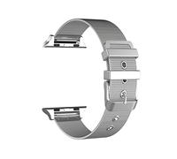 Bracelet COOL pour Apple Watch Series 1/2 / 3/4 / 5/6 / 7 / SE (38/40 / 41 mm) en métal argenté, taille unique, Métal, 0