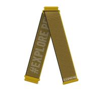 COROS Bracelet en nylon - 22 mm Jaune/or TU