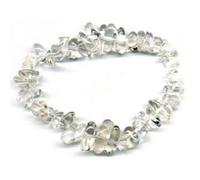 Bracelet - Corps et Âmes - Cristal de roche EXTRA - Extensible - Énergie - Pureté