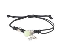 Bracelet créatif lumineux avec nom réglable en longueur pour amis et couples (H)