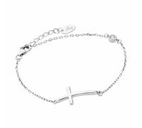 Bracelet Croix Lotus Silver Lp1918-2/1 Zircone Argent Sterling 925 Jlp1918-2-1