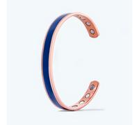 Bracelet cuivre magnétique bleu