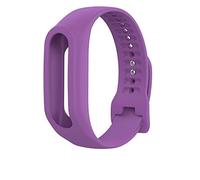 Bracelet Cyeeson de rechange - En silicone - Pour TomTom Touch, violet