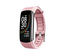 Bracelet d'activité avec moniteur de fréquence cardiaque et d'oxygène sanguin Pink