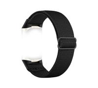 Bracelet d'activité en nylon résistant pour Fitbit Charge 5/6 Black