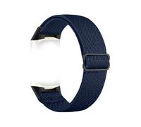 Bracelet d'activité en nylon résistant pour Fitbit Charge 5/6 NavyBlue