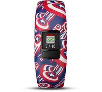 Garmin vívofit jr. 2 - Bracelet d'Activité Captain America pour Enfants - Bracelet Ajustable - A Partir de 6 ans Zwart G