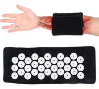 Bracelet d'acupression, ceinture de massage, tapis d'acupression réglable pour bras, soulagement des maux de dos, de la tête, du cou, du stress et des troubles du sommeil à la maison, au bureau ou en