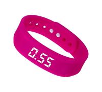 Bracelet d'alarme moderne - Bracelet d'horloge silencieux, confortable à porter pour les déplacements, dortoir, bibliothèque, chambre à coucher, voyage, personnes âgées, , étudiants, sangle