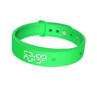 Bracelet D'alarme Vibrant, Bracelet De Réveil À Vibrations Silencieuses avec Minuterie Et 3 Alarmes par Jour, Rappel De Prise d'eau, Rappel De Médicaments Et Apprentissage De La Propreté