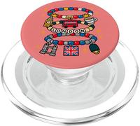 Bracelet d'amitié londonien avec Breloques en Perles PopSockets PopGrip pour MagSafe