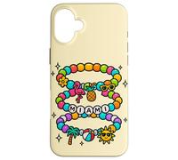 Bracelet d'amitié Miami avec icônes de la Floride Coque pour iPhone 16 Plus