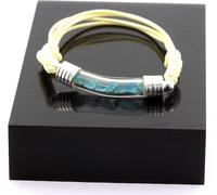 Bracelet d'apatite de paraiba brute
