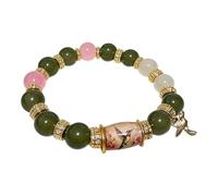 Bracelet de Bénédictions Édition Limitée 2026 avec Oiseau Moineau, Charm Inspirant en Perles pour la Force, l’Espoir et la Joie, Bijoux de Printemps à Offrir pour Femmes, Mères, Sœurs et Amies