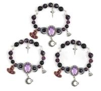 Bracelet De Charme De Lune De Cristal De Sorcière, Charmes De Sorcière