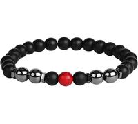 Bracelet de cheville en obsidienne pour femmes et hommes, bracelets de cheville en obsidienne noire pour protection de l'énergie des chakras, femmes et hommes, bijoux de pied en obsidienne réglable