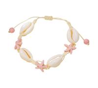 Bracelet de cheville pour femme - Bracelet de cheville réglable et étanche en coquillage, bijoux de plage, mode féminine, produits élégants faits à la main pour festival, croisière, Refer to