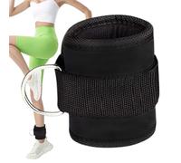 Bracelet de cheville pour machine à câble, sangle de cheville de gym pour machine à câble, sangles de cheville à câble réglable, équipement d'entraînement de butin, extensions de jambes antidérapantes